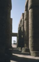 Looking through Hypostyle Hall, Karnak Temple, Luxor